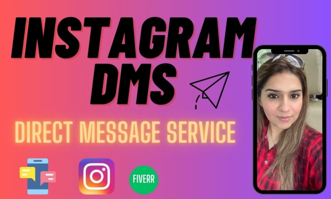 Gig Preview - Do digital marketing through instagram dm or direct messages