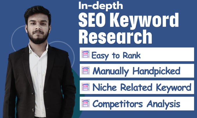 Gig Preview - Do advanced SEO keyword research and in depth competitor analysis