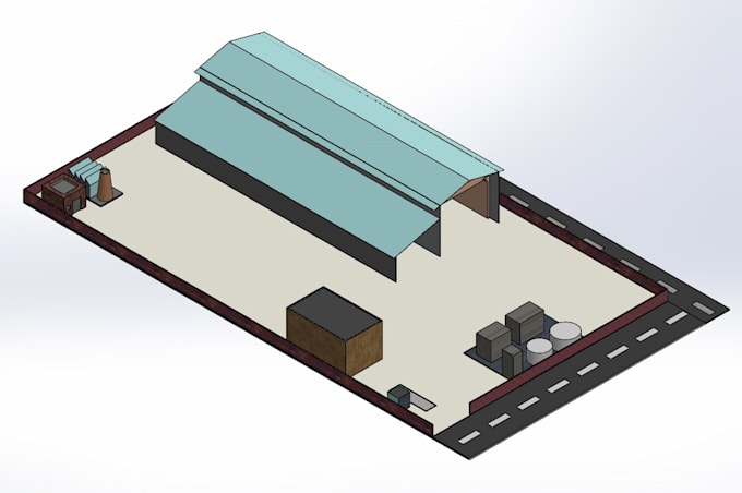 Gig Preview - Do plant layout and shed in 3d with accurate detailing