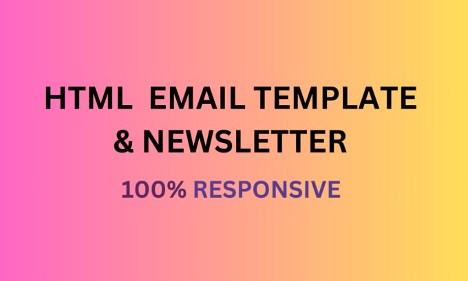 Gig Preview - Html email template or newsletter