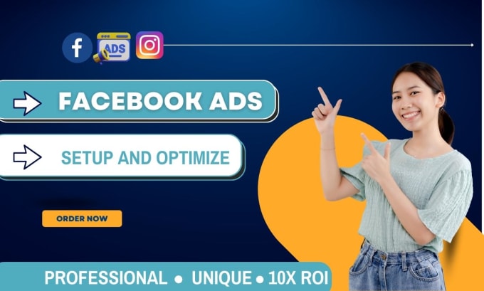 Gig Preview - Set up and optimize your facebook ad and instagram ad campaigns