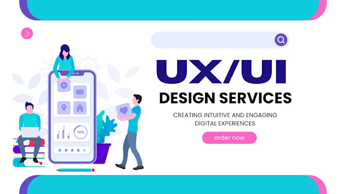 Gig Preview - Do UI UX design for mobile app design and web app design