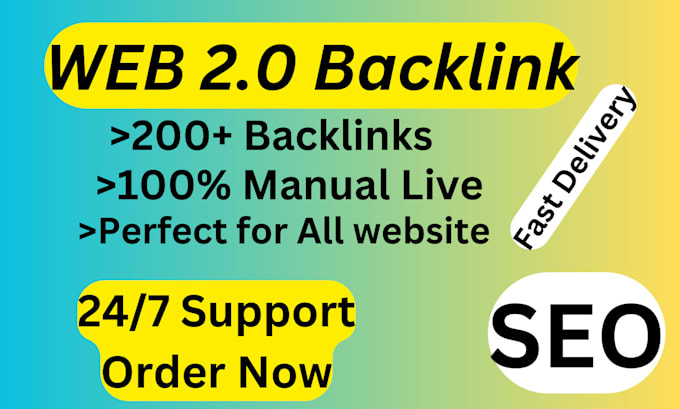 Gig Preview - 200 web 2 0  high da pa dofollow article backlinks to boost ranking