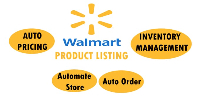 Gig Preview - Create walmart product listing and automation