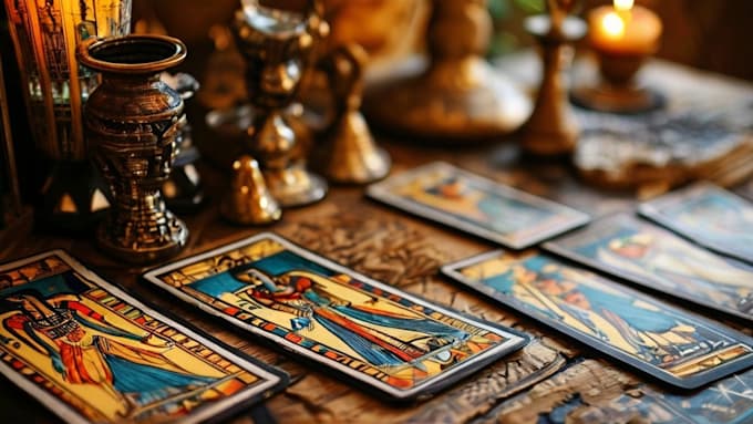 Gig Preview - Do a tarot ancient egyptian magic tarot readings in tarot card in 24 hours