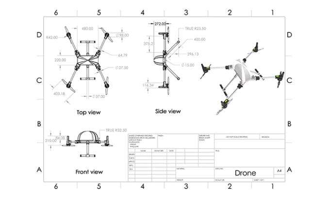 Gig Preview - Do technical drawing , line drawing or 2d cad drawing