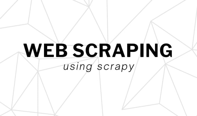 Gig Preview - Scrape data from e commerce websites using scrapy