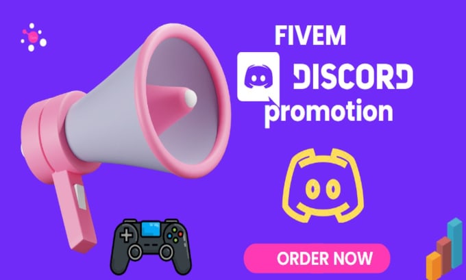 Gig Preview - Do discord promotion, fivem server, minecraft server promotion, discord