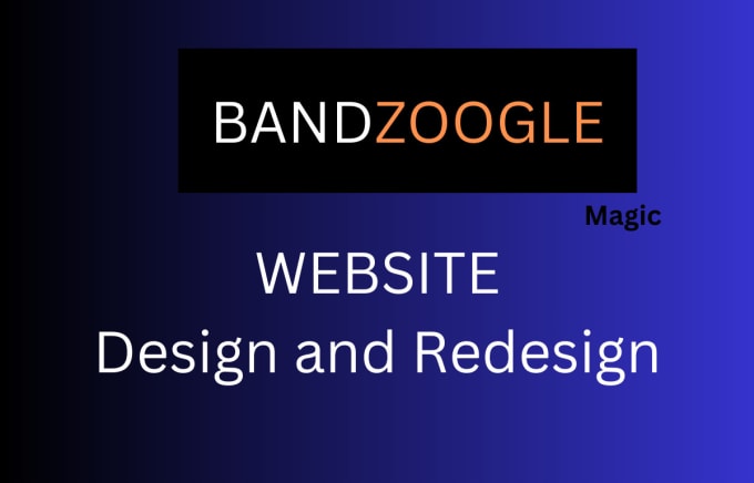 Gig Preview - Design and redesign your website with bandzoogle, music website