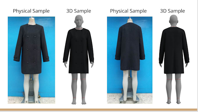 Gig Preview - Create 3d fashion design to enhance your wardrobe by clo3d