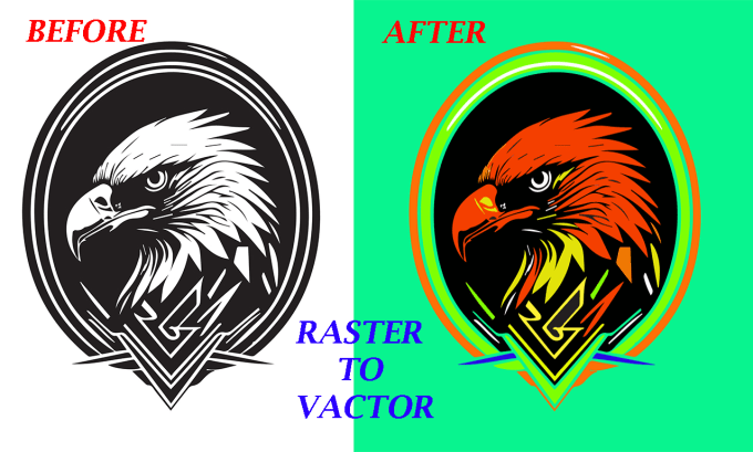 Gig Preview - Do vector tracing and jpeg to PSD and ai , raster to vector