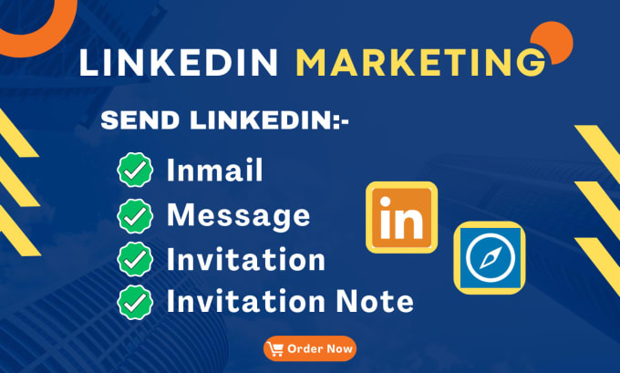 Bestseller - send linkedin inmail, invitation, create targeted lead list