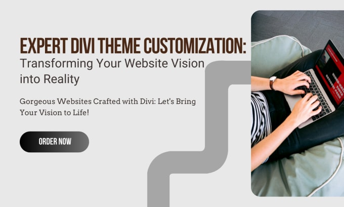 Gig Preview - Create any business website with wordpress using divi