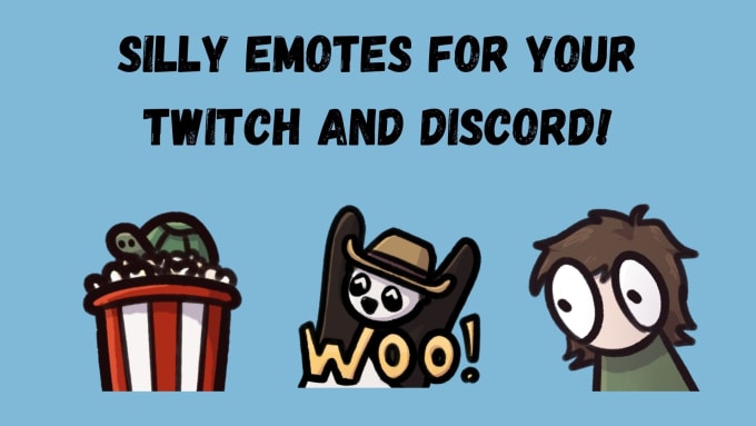 Gig Preview - Draw cute simple emotes for your twitch channel