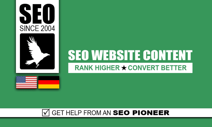 Gig Preview - Be your SEO website content writer