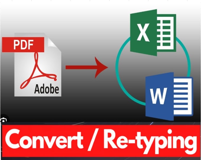 Gig Preview - Convert PDF to word or word to PDF