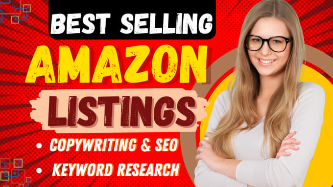 Gig Preview - Write killer amazon listing SEO product descriptions