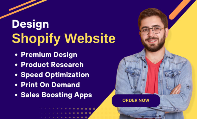 Gig Preview - Do shopify website development, shopify dropshipping store, shopify store design