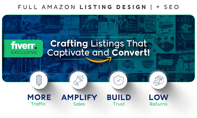 Gig Preview - Craft premium amazon listing that drives more sales