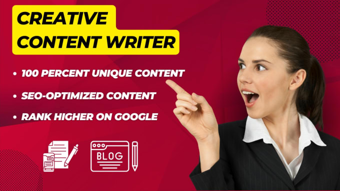 Gig Preview - Be your content writer, blog writer and article writer