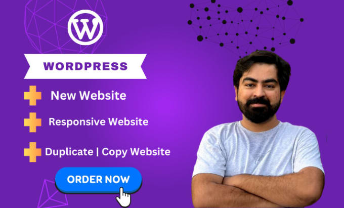 Gig Preview - Design, redesign, clone, duplicate, fix and revamp wordpress website