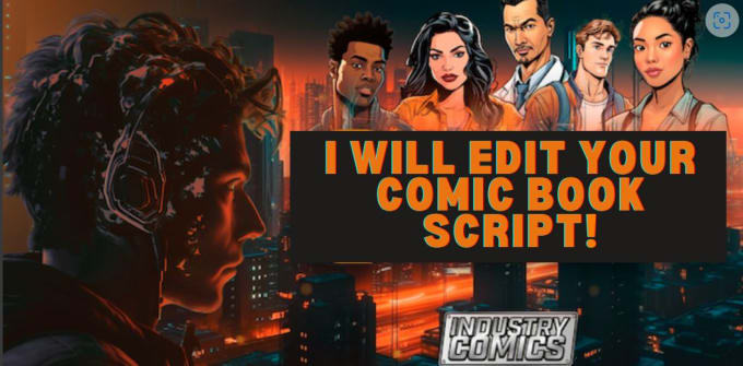 Gig Preview - Proofread and edit your comicbook script