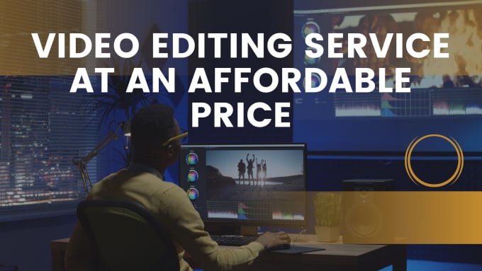 Gig Preview - Edit your video in affordable rates