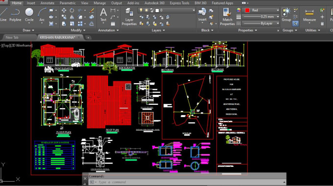 Gig Preview - Do autocad 2d drawing works