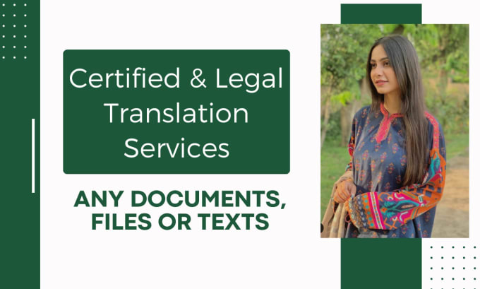 Gig Preview - Translate and format your contracts, ebooks, documents, certified and legal