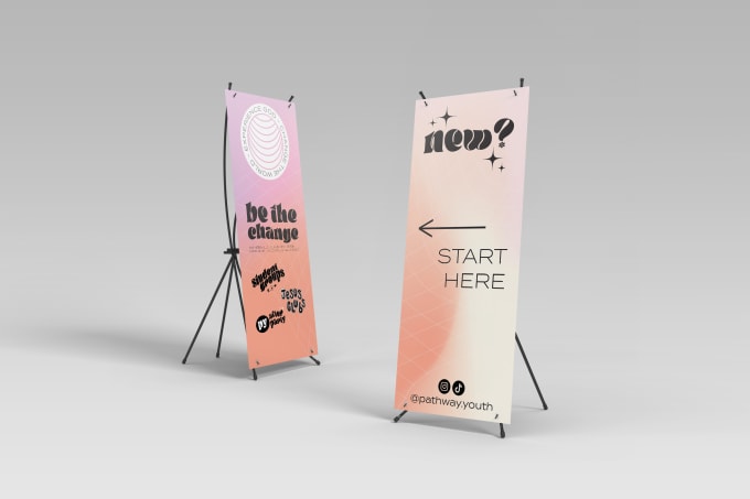 Gig Preview - Create indoor and outdoor signs and banners