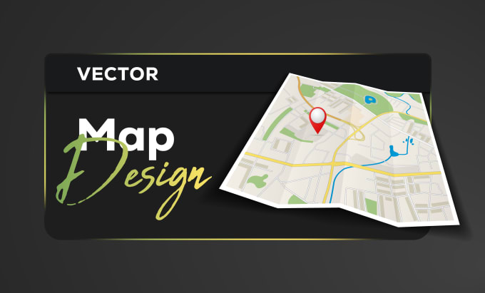 Gig Preview - Design custom vector city map for event or road illustration