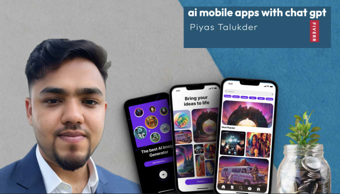 Gig Preview - Develop ai mobile apps with chat gpt, ai application with ai integration