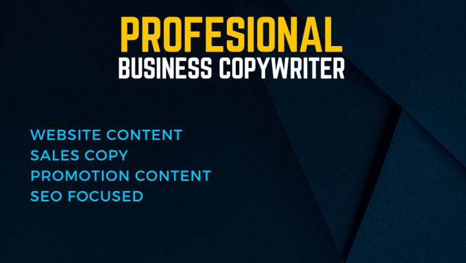 Gig Preview - Deliver the professional copywriting services you will ever need