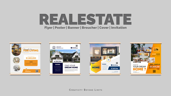 Gig Preview - Create professional real estate flyer, brochure and poster