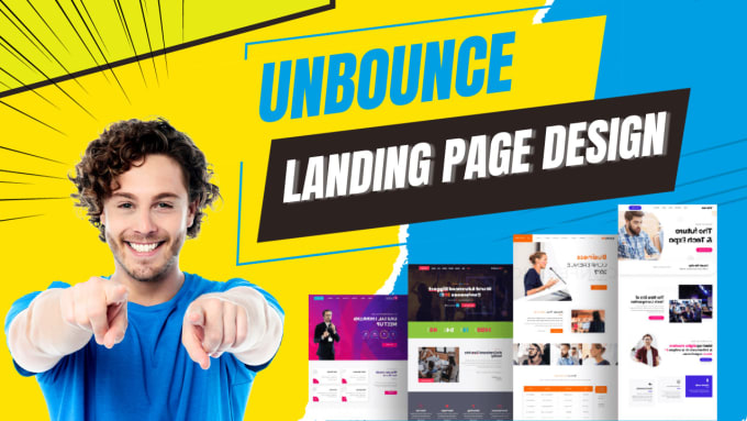 Gig Preview - Design unbounce landing page or elementor landing page