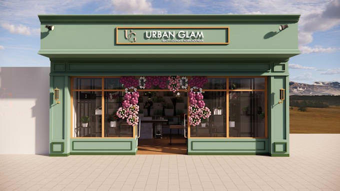 Gig Preview - Design 3d home,shop, bar, restaurant, spa, cafe, barber