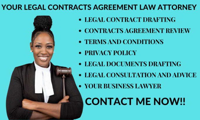 Gig Preview - Draft powerful legal contracts, agreements, nda, terms and conditions