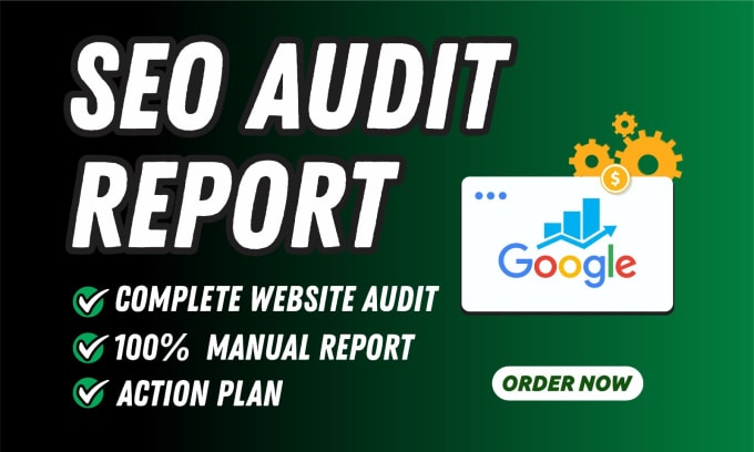 Gig Preview - Do website SEO audit report and competitor website analysis