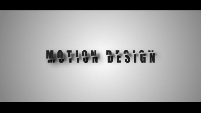 Gig Preview - Create a professional 2d and 3d text animation