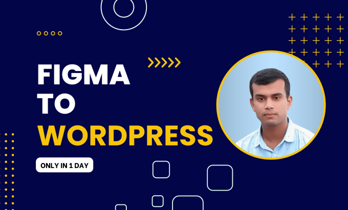 Gig Preview - Convert figma to wordpress website using elementor