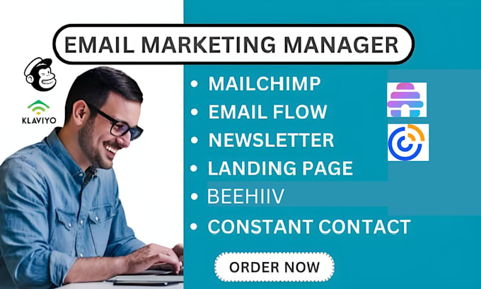 Gig Preview - Do beehiiv, substack newsletter email marketing automation, beehive landing page