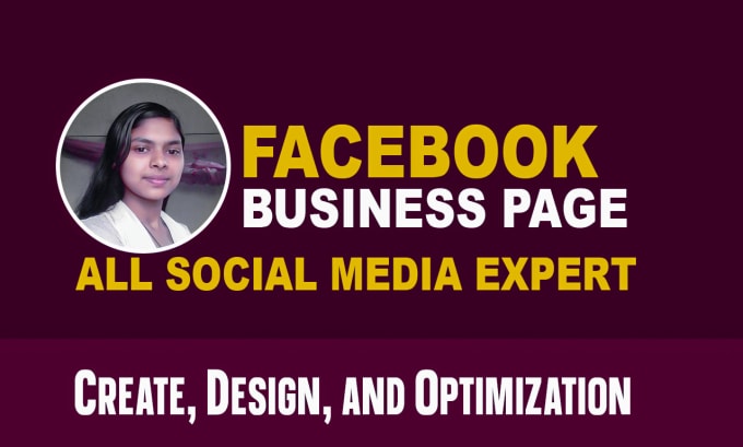 Gig Preview - Create facebook business page or fan page