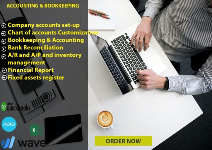 Gig Preview - Manage bookkeeping,  quickbooks online,