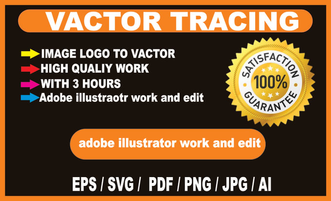 Gig Preview - Do vector tracing ,raster to vector or image to vector