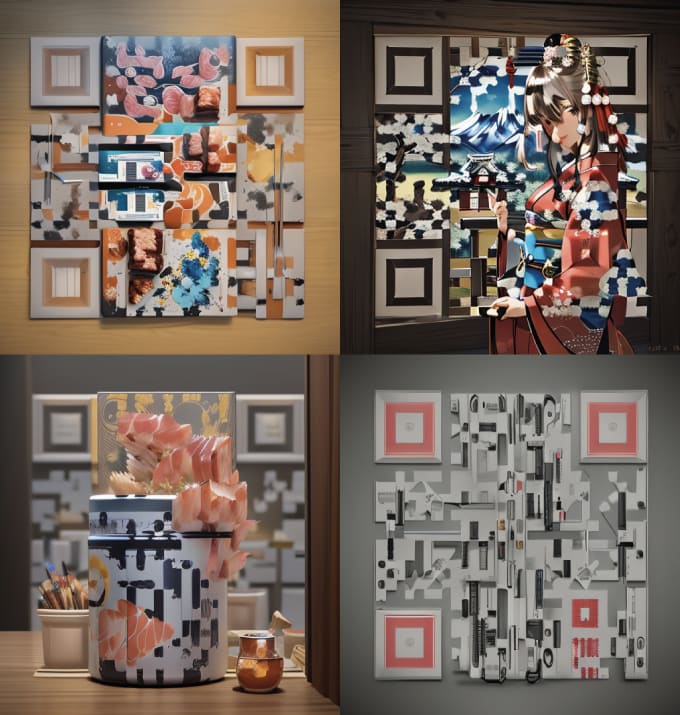 Gig Preview - Create awesome and unique ai qr code in less than 4 hours