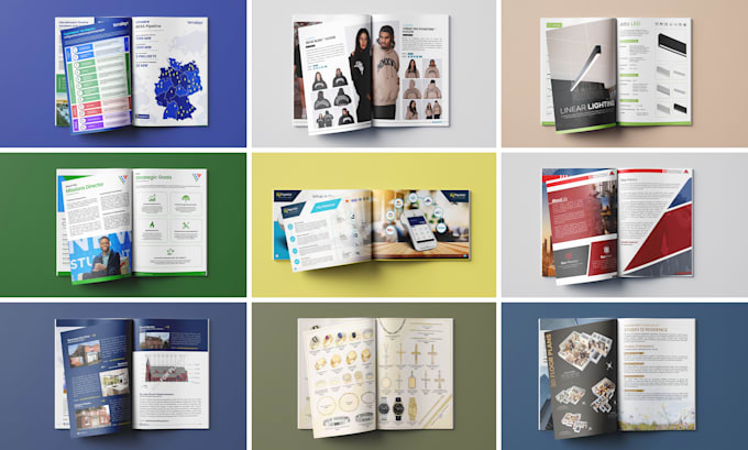 Gig Preview - Design product catalog, magazine design, lookbook, catalogue, brochure