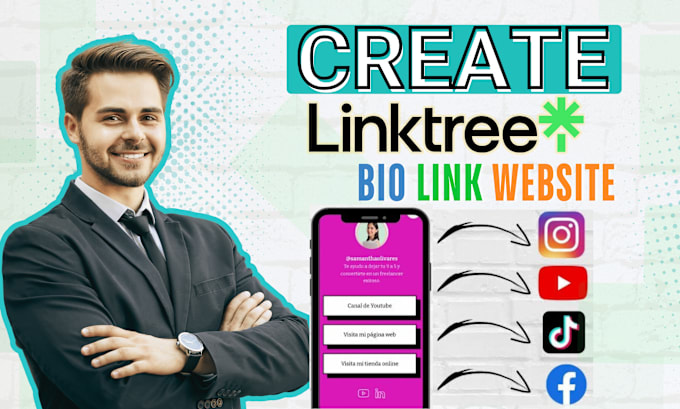 Gig Preview - Setup and customize linktree bio link landing page