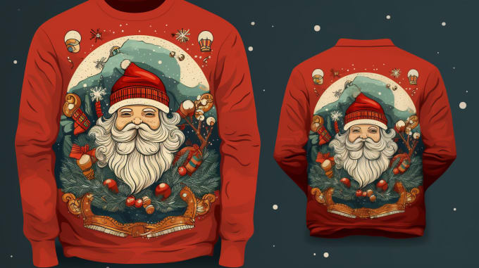 Gig Preview - Do christmas sweater, sweatshirt design, t shirt, hoodie