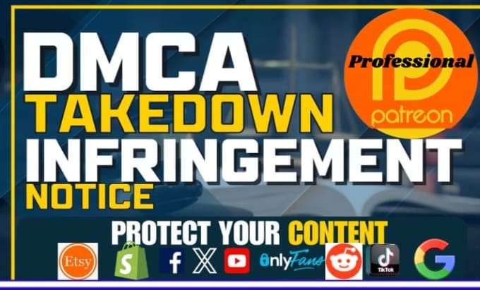 Gig Preview - Remove your leaked onlyfans content under dmca