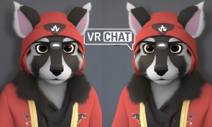 Gig Preview - Create vrchat avatar, furry avatar, fursona, nsfw, 3d model for vtuber, animaze